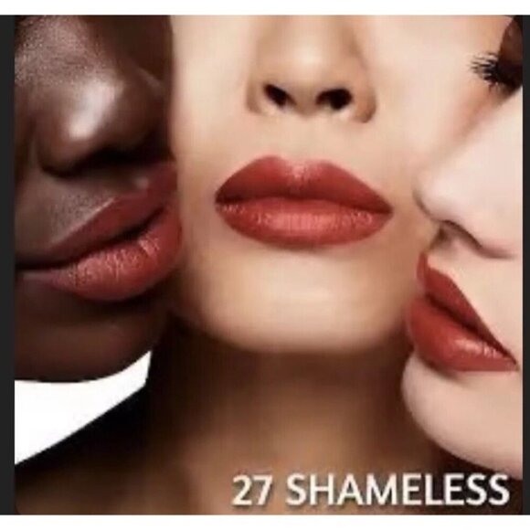 Tom Ford Lip Color Satin Matte Lipstick 27 SHAMELESS 0.11 oz New In Box - Picture 5 of 5